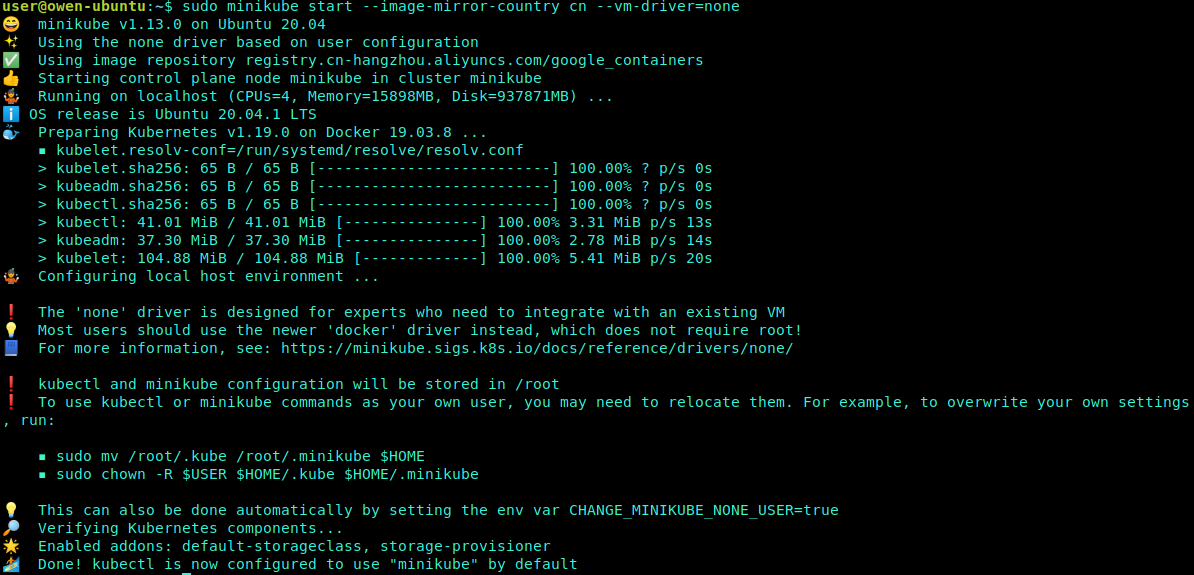 minikube-install