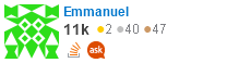 profile for Emmanuel N K on Stack Exchange, a network of free, community-driven Q&A sites