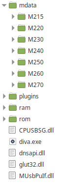 Folder structure