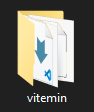 Vitemin Folder Print