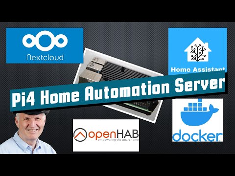 #352 Raspberry Pi4 Home Automation Server (incl. Docker, OpenHAB, HASSIO, NextCloud)