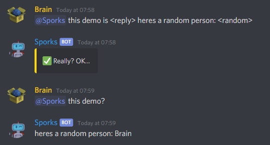 Random response