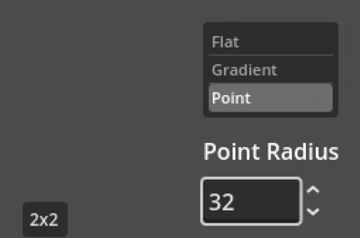 GIF of point dithering