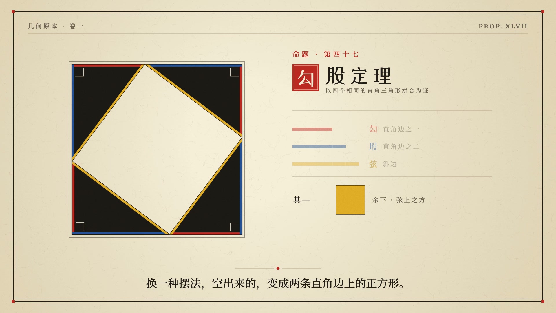 彩色几何 · 数学演示 · 横屏