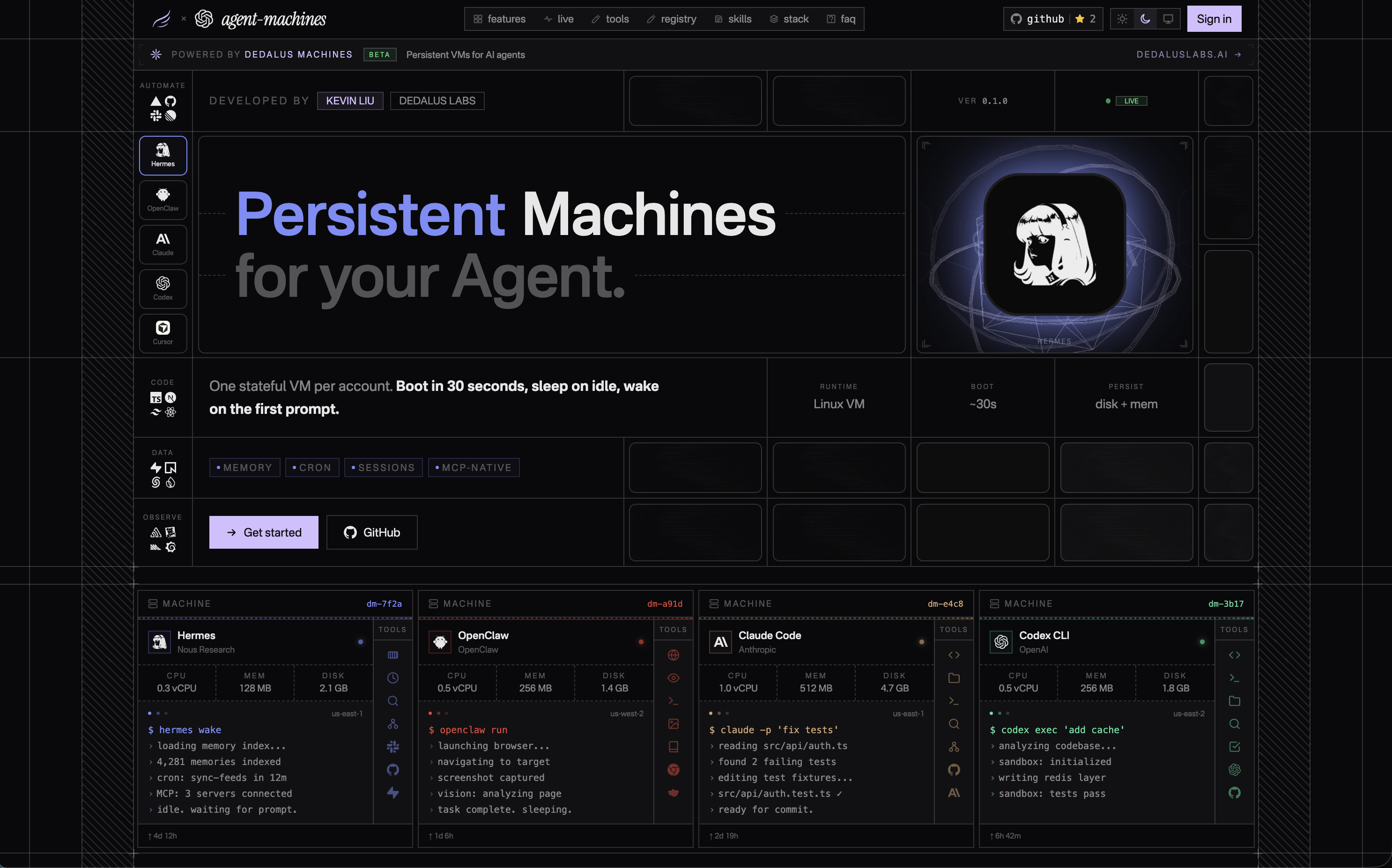 Agent Machines
