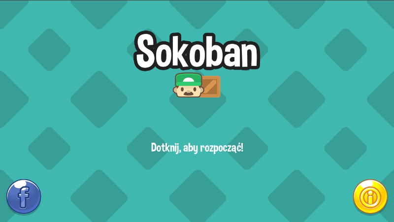 Sokoban main screen