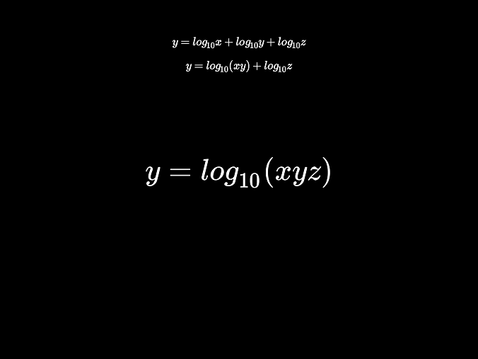 Logarithms example 2