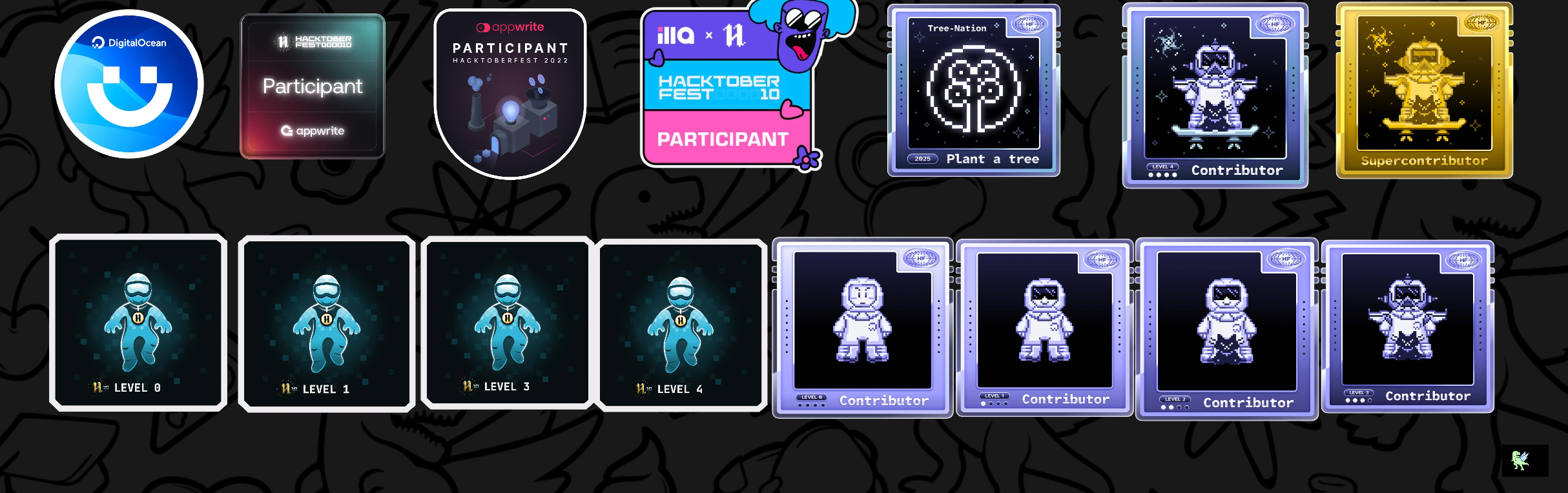 @antwonthegreat's Holopin board