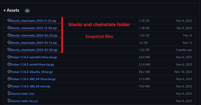 Pulsar Blocks and Chainstate ZIP Update 