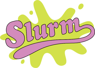 Slurm logo from Futurama