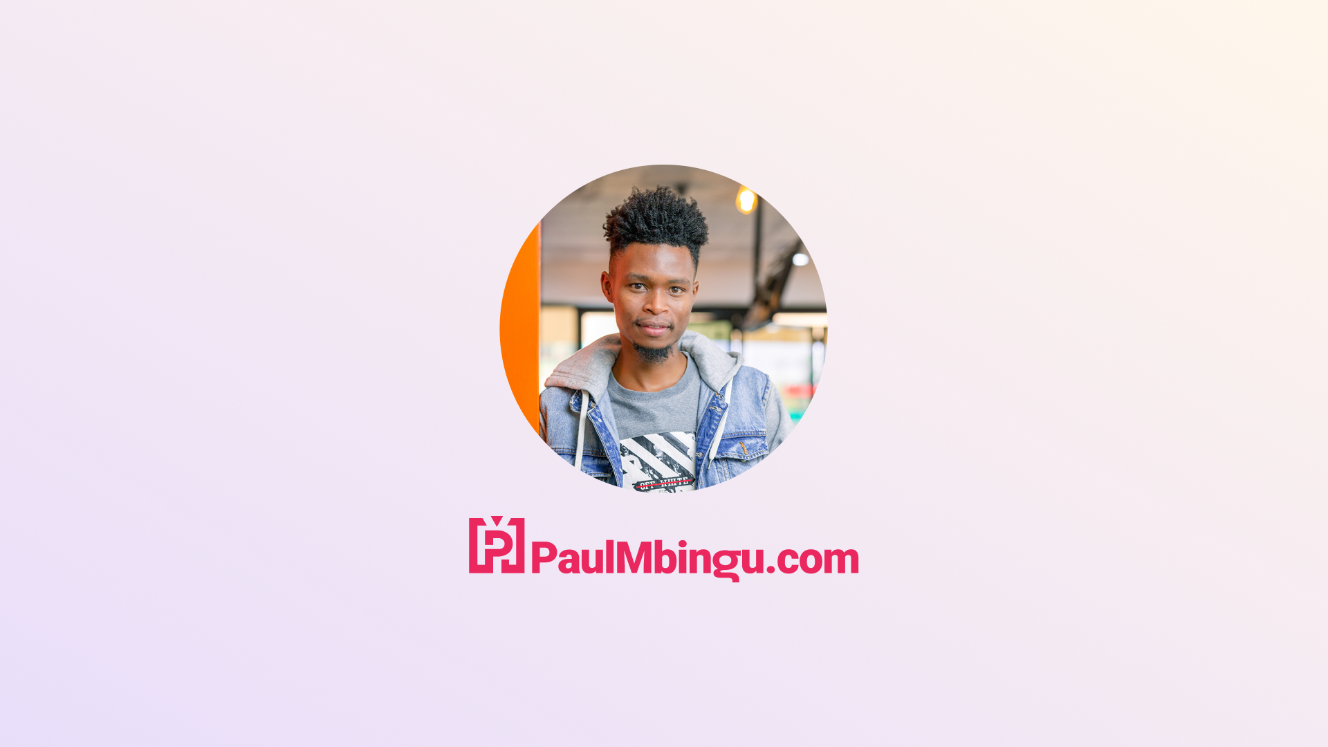 Paul Mbingu Portfolio Website Cover