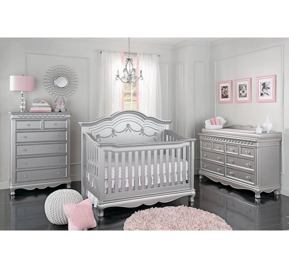 baby-cache-adelina-4-in-1-convertible-crib-metallic-gray-1