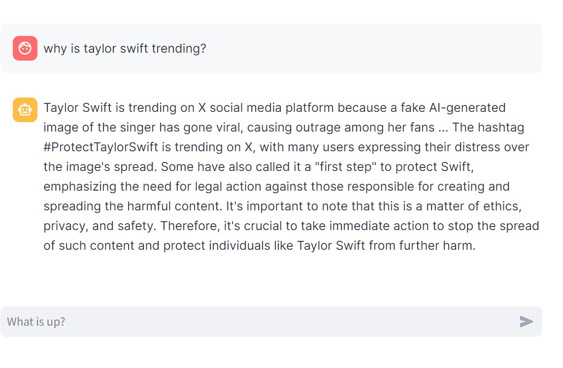 Why Taylor swift is trending?