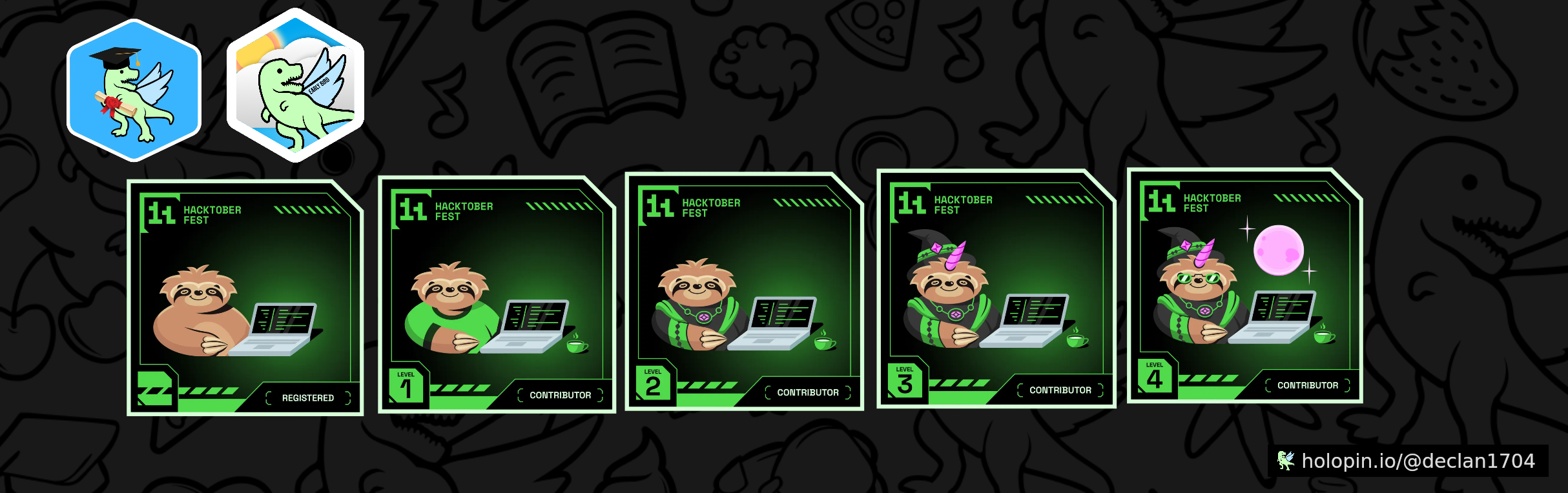 An image of @declan1704's Holopin badges, which is a link to view their full Holopin profile