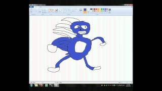 HOW 2 DRAW SANIC HEGEHOG
