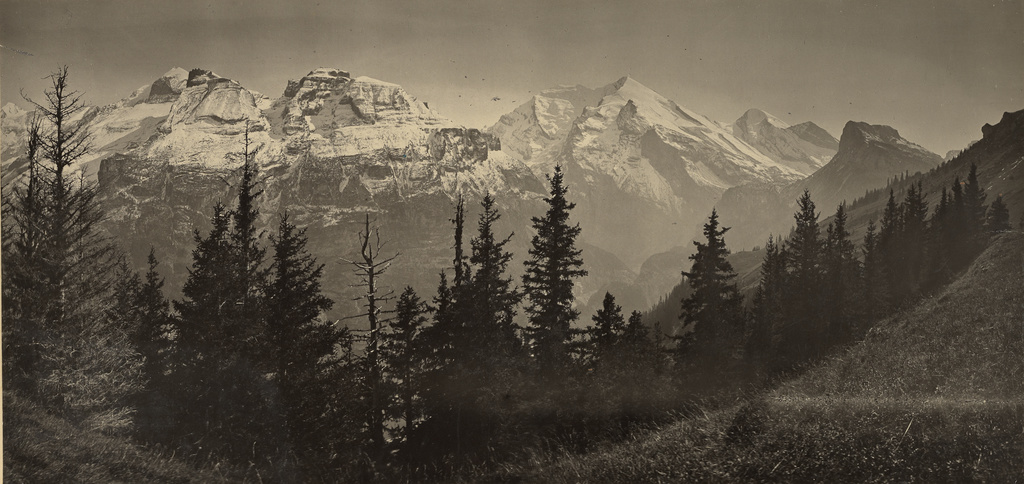 French alpine landscape