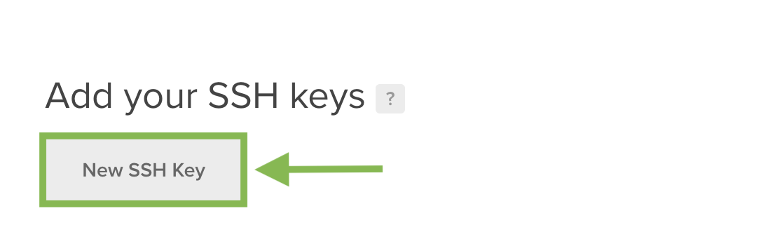 DigitalOcean SSH Key