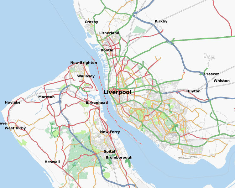 Liverpool map