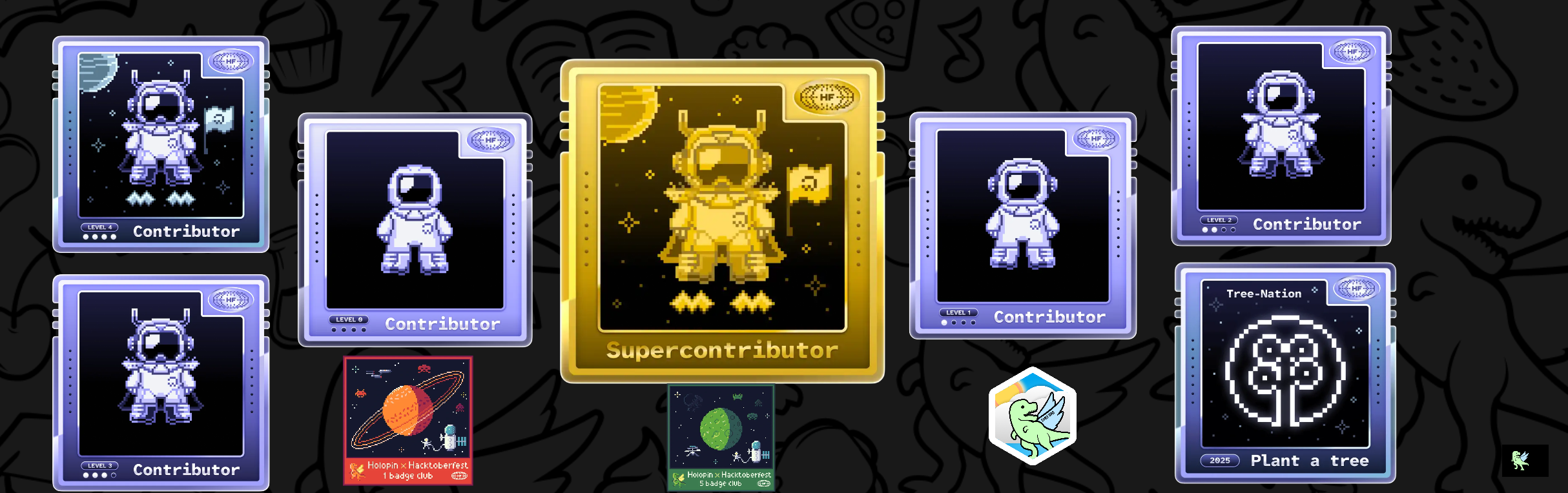 @dollaransh17's Holopin badgeboard