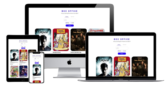 box office - shows and actors search app