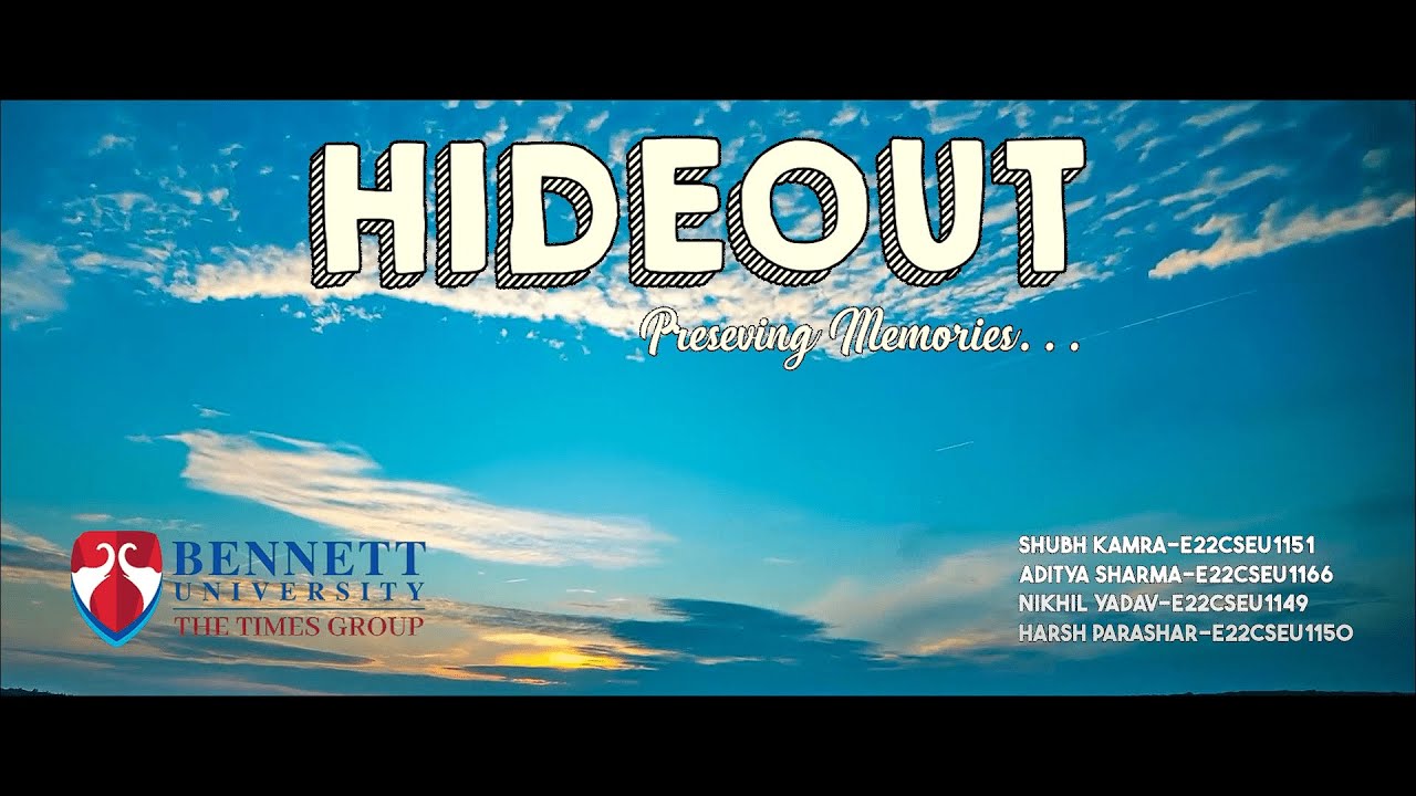 GitHub - gaashvik/Hideout-Frontend