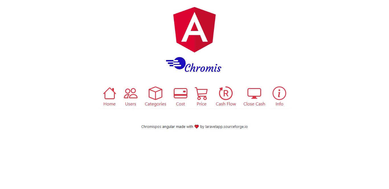 Chromispos unincenta pos online web apps.