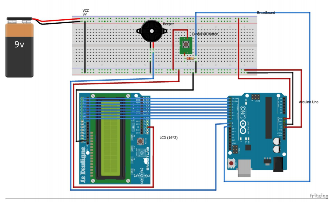 Project Schematics - Fritzing