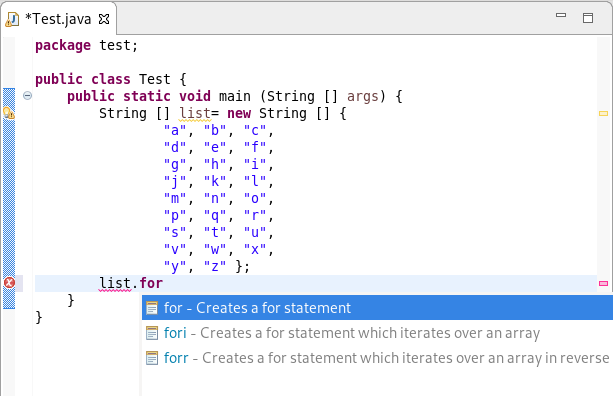 postfix completion