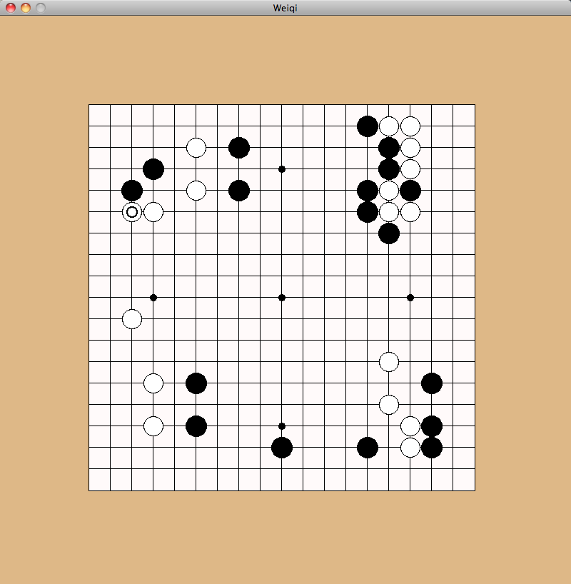 Screenshot of Weiqi