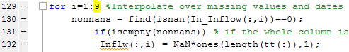 Increase column interpolation index