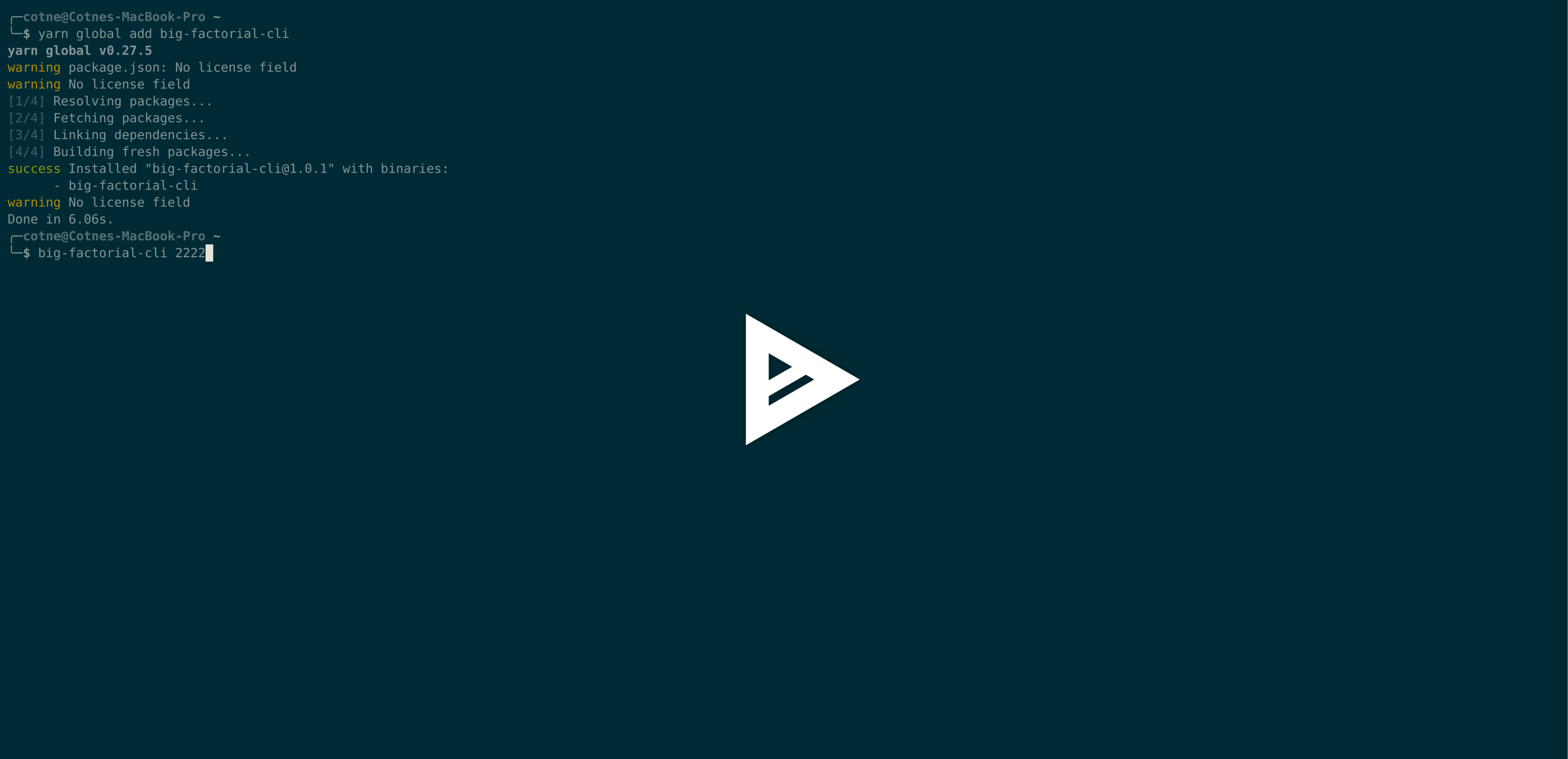 asciicast