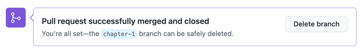 pull request merged