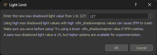 Light Limit Patch Dialog