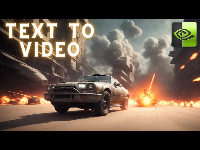 NVIDIA's NEW Insane TEXT TO VIDEO SHOCKS The Entire Industry!