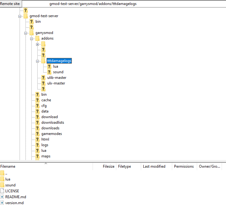 Example installation