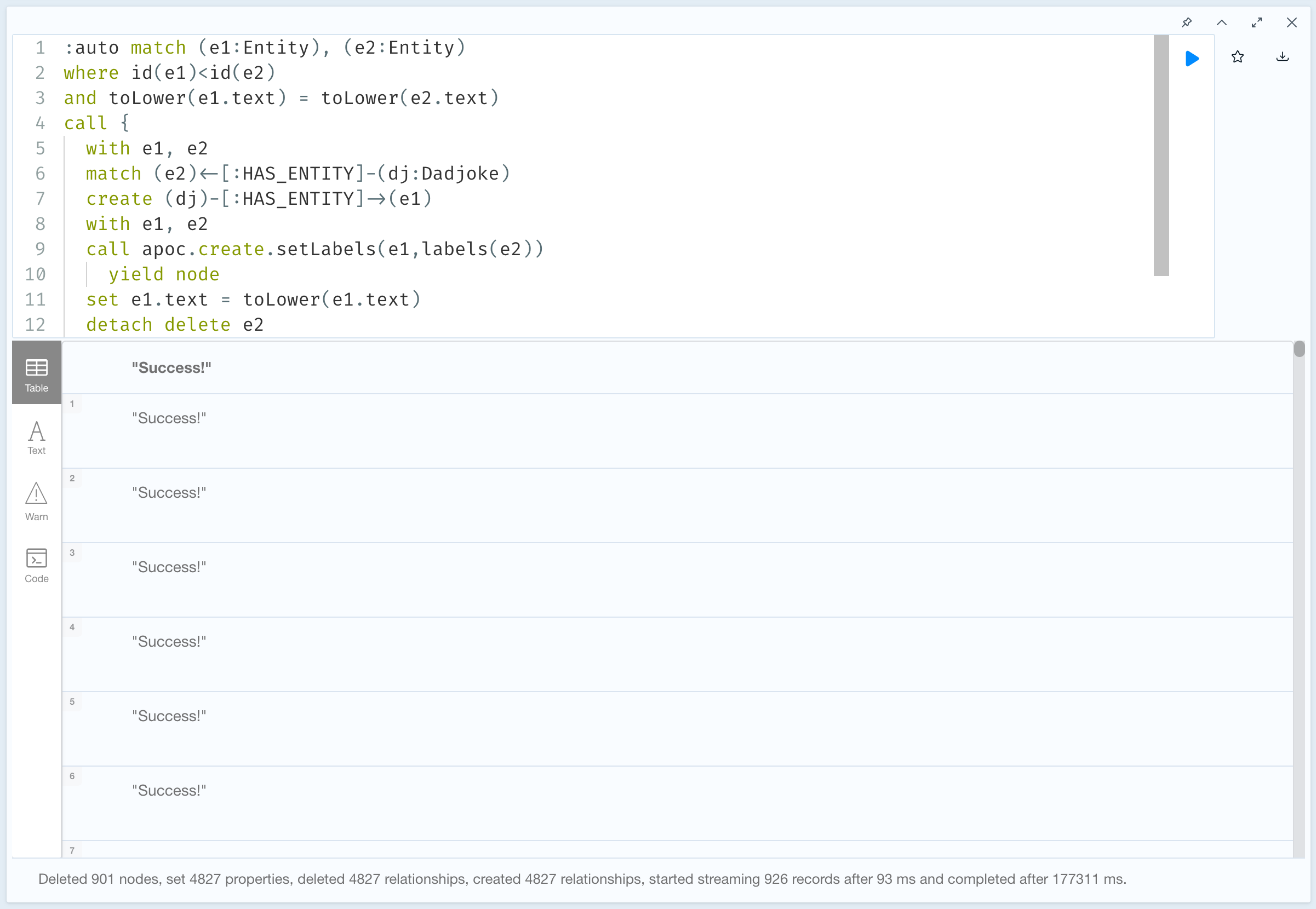 Refactor the entities to lowercase