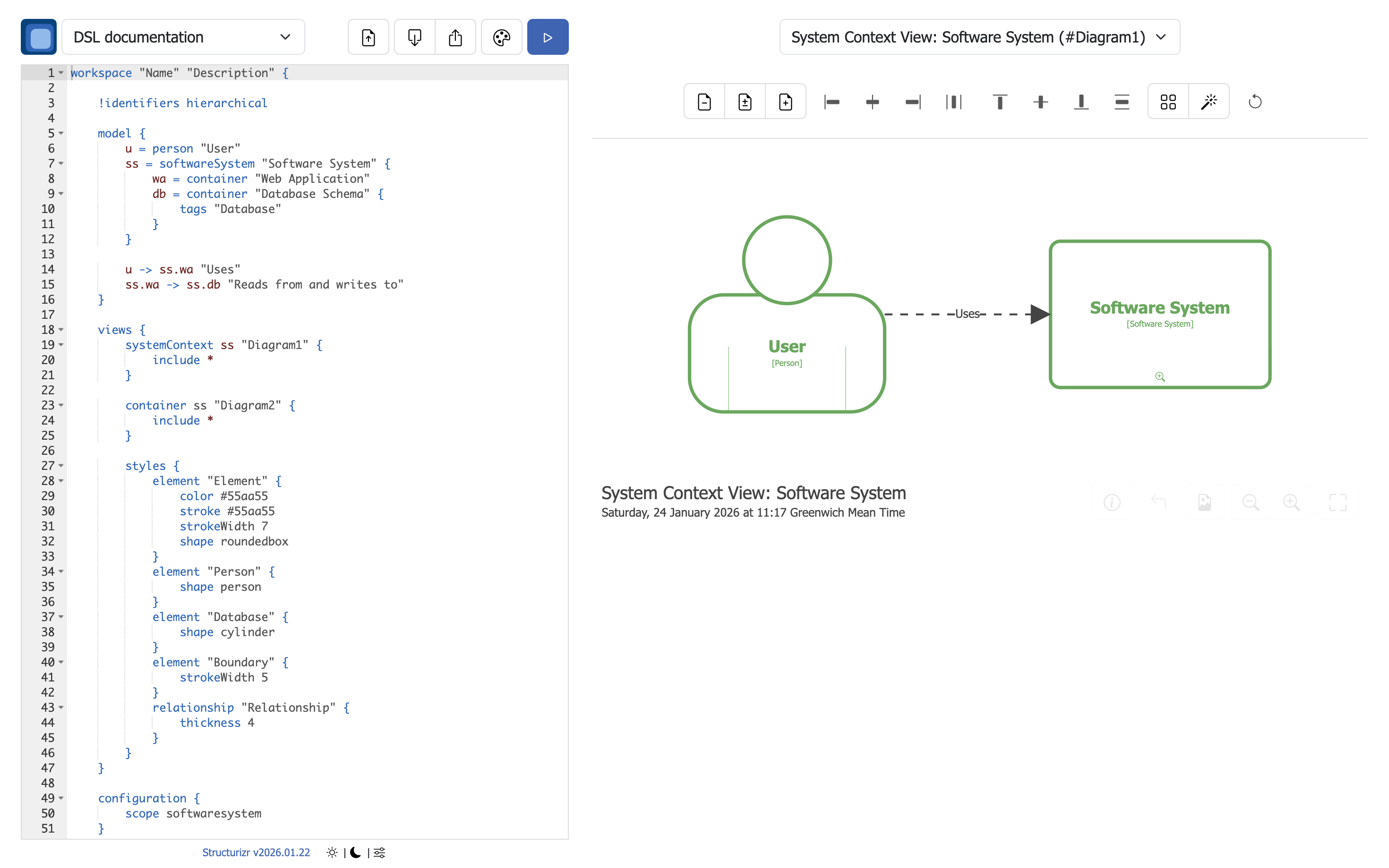 Structurizr playground
