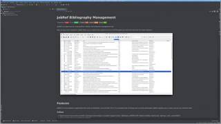 JabRef development video tutorial