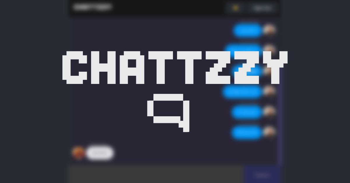 CHATTZZY Website preview