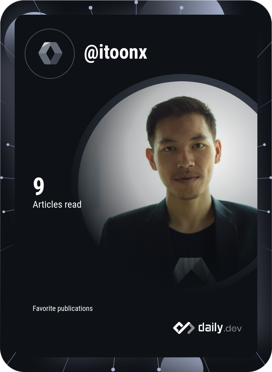 makkhawan voraboot's Dev Card