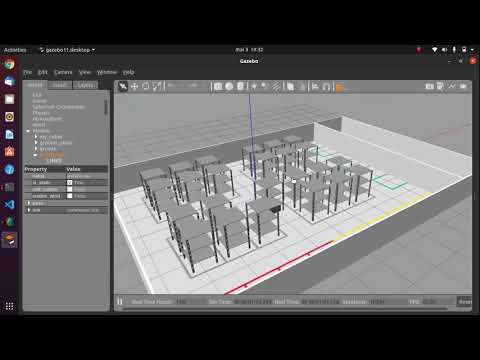 Warehouse Gazebo Simulation