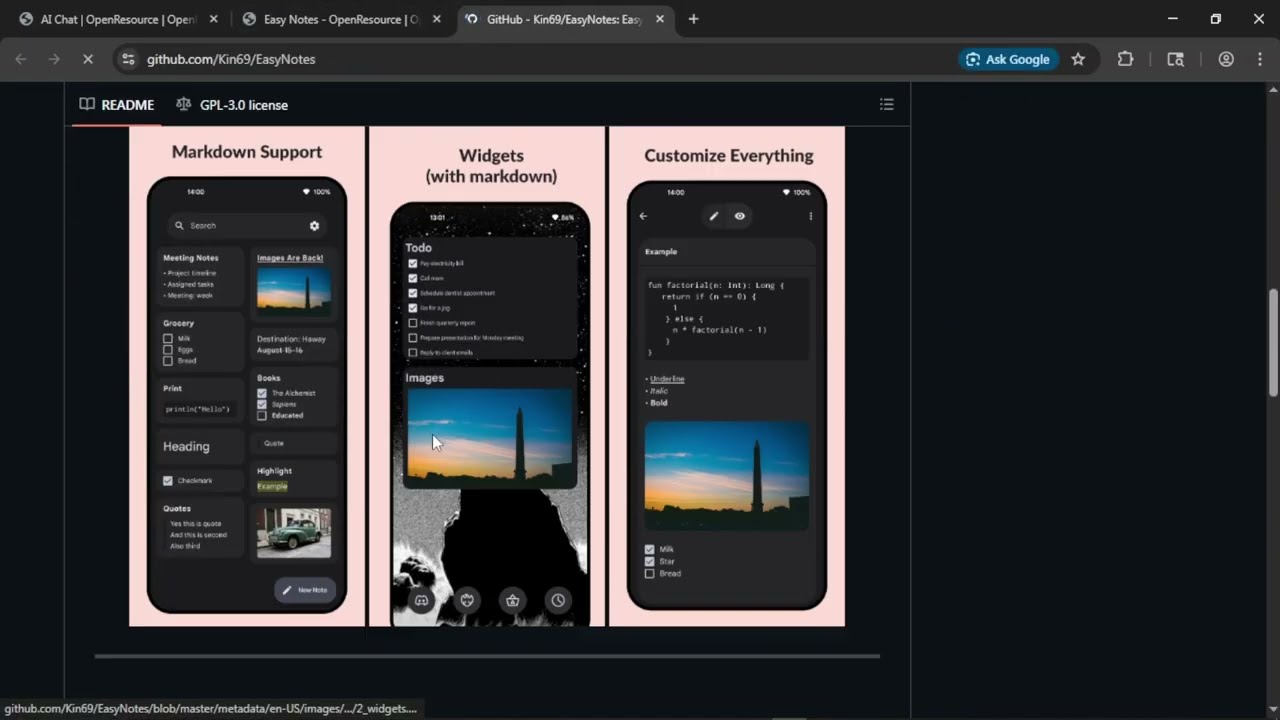 OpenResource AI Features Demo
