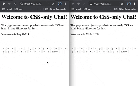 css-only-chat