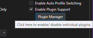 Enable Plugin Support in VoiceAttack Options