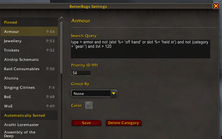 Configure Search Category in Retail.