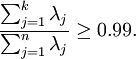 pca_方差百分比