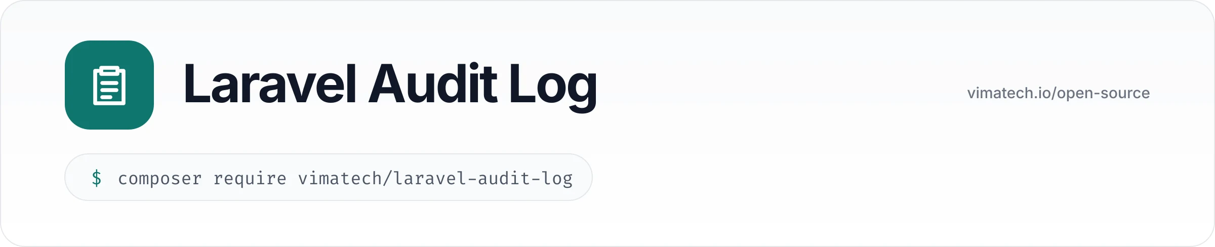 Laravel Audit Log