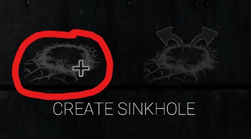 CREATE SINKHOLE