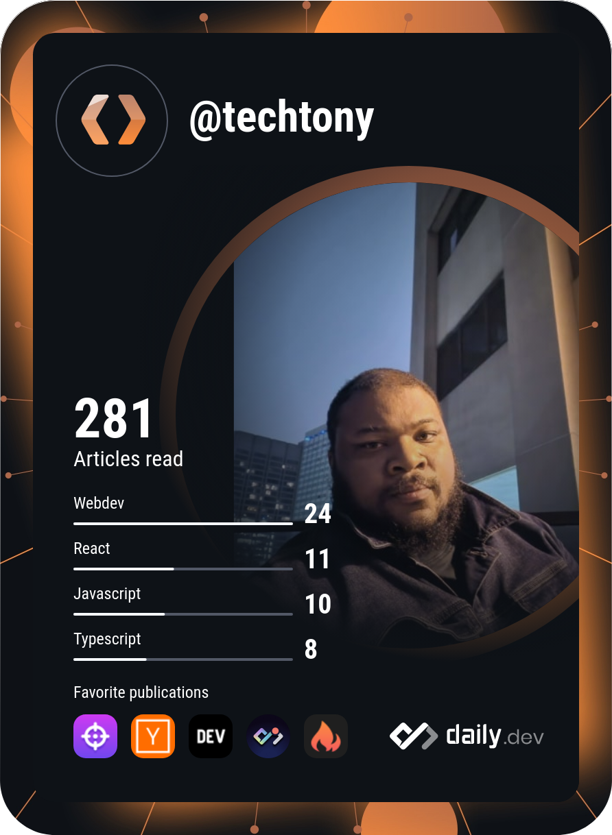 T Wjr's Dev Card