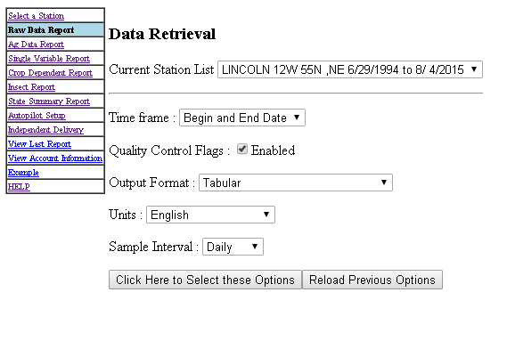 hrpcc data retrieval